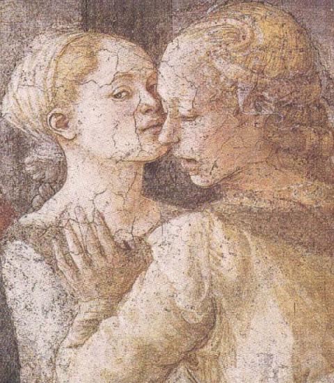 Sandro Botticelli Filippo Lippi,Stories of St John the Baptist:the Banquet of Herod